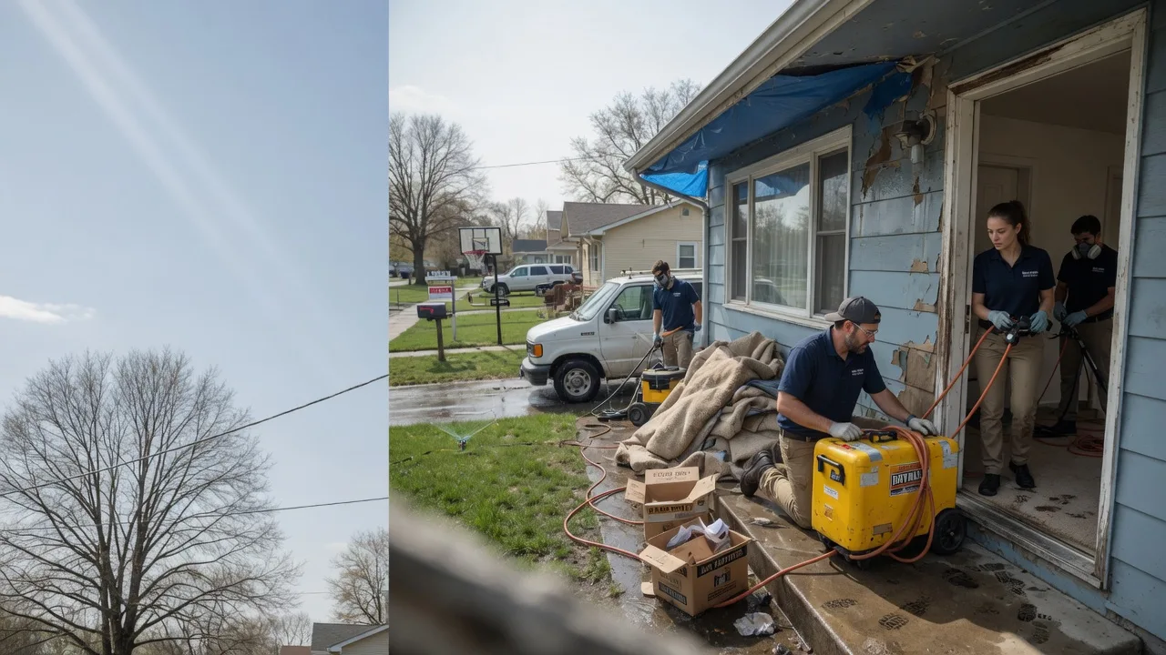 Basement Flood Cleanup in Franklin, MI near me